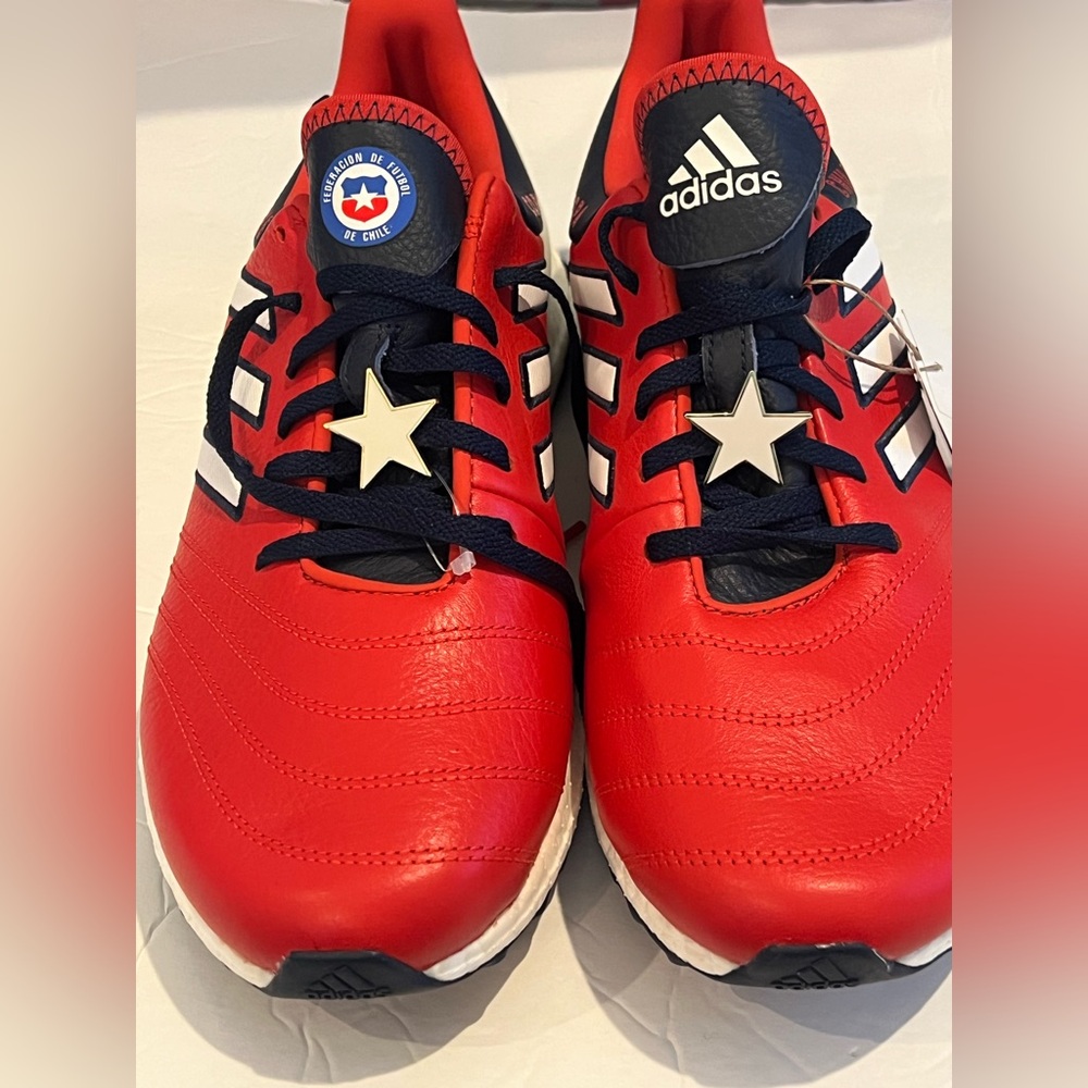 Adidas Ultraboost COPA Chile World Cup Red White Blue Mens 9.5 Sneakers FIFA